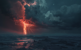 Why Does Lightning Flash Bright Colors Across the Sky?