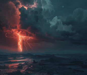 Why Does Lightning Flash Bright Colors Across the Sky?